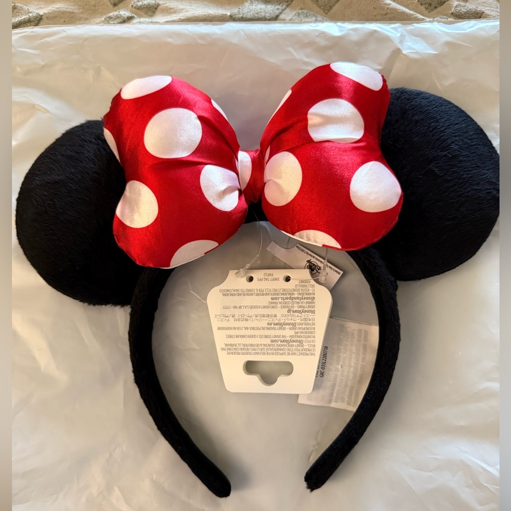 NWT Disney Parks Minnie Mouse ears